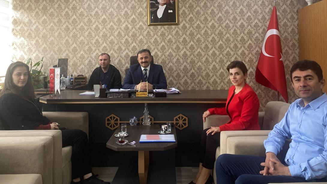 İLÇE MİLLİ EĞİTİM MÜDÜRÜMÜZ SAYIN ÖMER DEMİRKOL, ŞHT.ARİF ÇETİN, KÖSEDİK ve KUŞKAYASI İLK-ORTAOKUL İDARECİLERDEN BRİFİNG ALDI